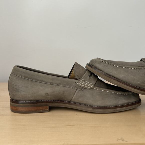 Sperry Gold Cup Exeter Penny Loafer Grey Leather Size 8 W Men’s main image 10
